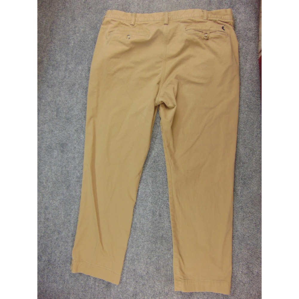 Polo Ralph Lauren Pants Mens 36x30 Stretch Straight Fit Tan Chino Khakis - Picture 2 of 10